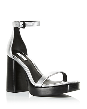 Rag & Bone Matrix Sandals In Silver