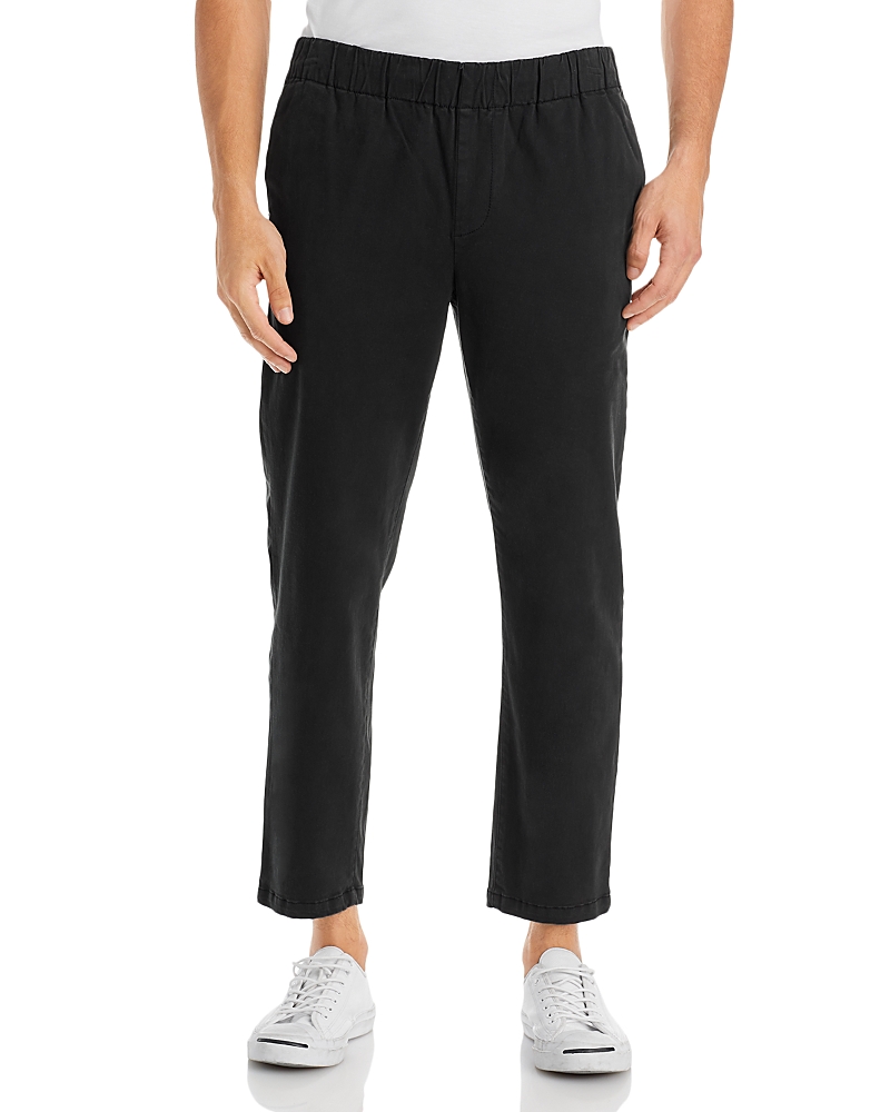 Rails Julian Slim Fit Drawstring Pants In Washed Black