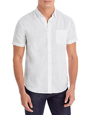 Shop Rails Fairfax Relaxed Fit Short Sleeve Shirt In White