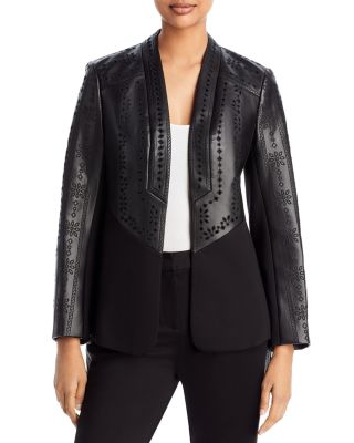 Kobi Halperin - Wanda Embroidered Mixed Media Jacket