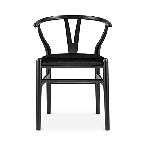 Euro Style Evelina Side Chair In Black