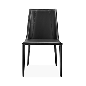 Euro Style Kalle Side Chair In Black