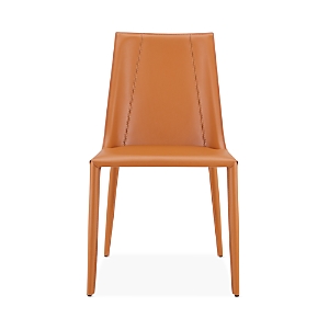 Euro Style Kalle Side Chair In Cognac
