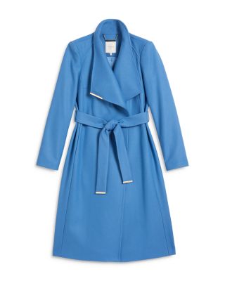 Ted Baker Rose Mid Length Wool Blend Wrap Coat | Bloomingdale's Ted Baker Rose Mid Length Wool Blend Wrap Coat | Bloomingdale's