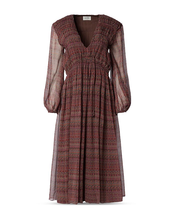 Joie Alquina Silk Midi Dress | Bloomingdale's