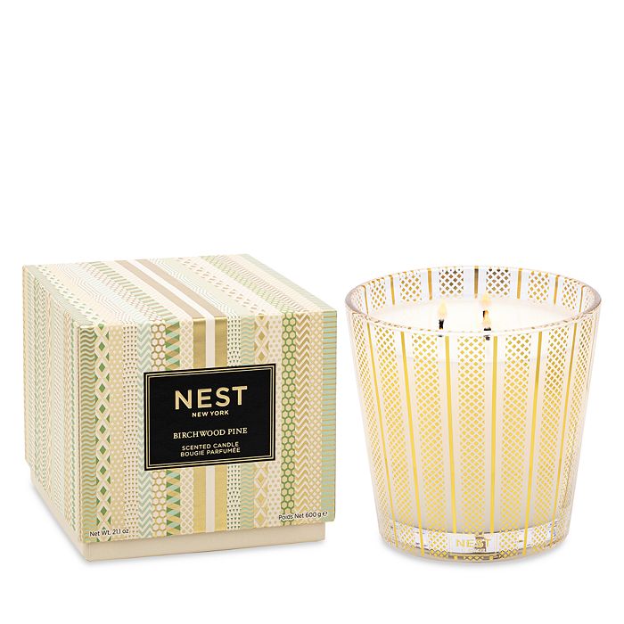 NEST New York NEST Fragrances Birchwood Pine 3 Wick Candle Bloomingdale's