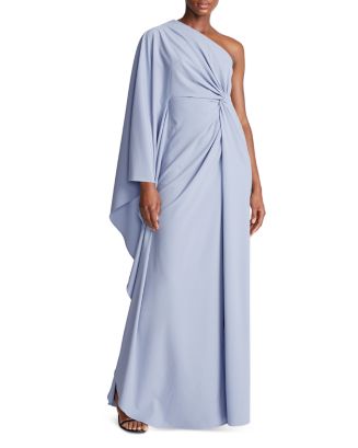 HALSTON Ariella One Shoulder Draped Gown Back to Results - Women - Bloomingdale's