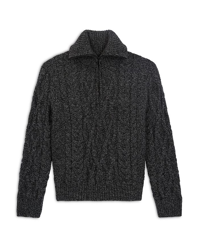 The Kooples - Roll Neck Cable Knit Sweater