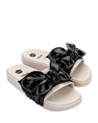 【Melissa】メリッサ×ヴィクター&ロルフ Beach Slide Next Gen Melissa Women's Beach Slide Next Gen Tie + Viktor And Rolf