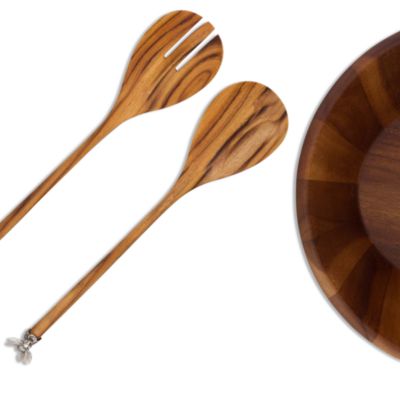 Bee Hive Salad Bowl with Servers