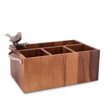 Song Bird Wood Caddy