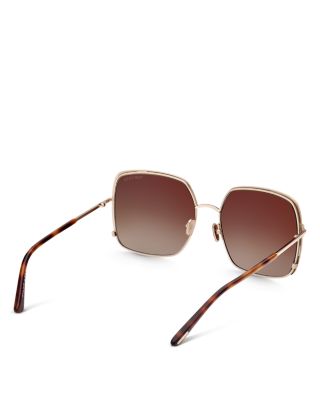  Raphaela Butterfly Sunglasses, 60mm