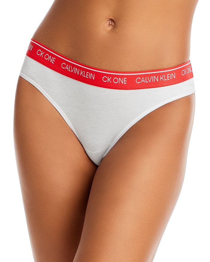 Women's Calvin Klein CK One Days of the Week 7-Pack Thong Panty