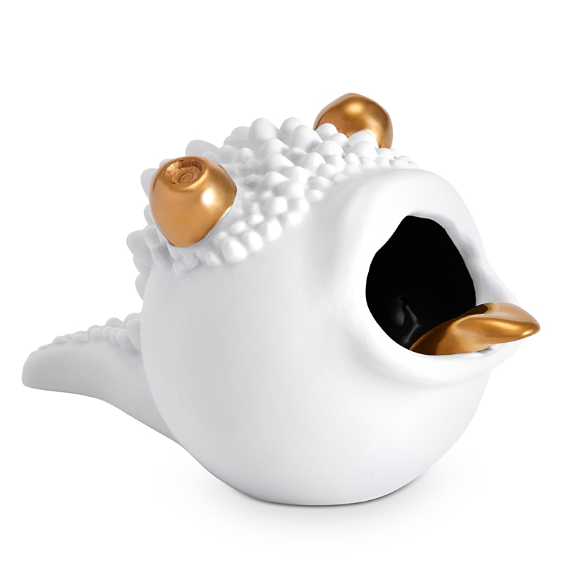 L'objet X Haas Brothers Haashtray Ash-tray In White/gold