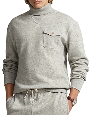 POLO RALPH LAUREN FLEECE TURTLENECK SWEATSHIRT