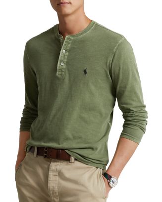 Ralph lauren henley long sleeve best sale