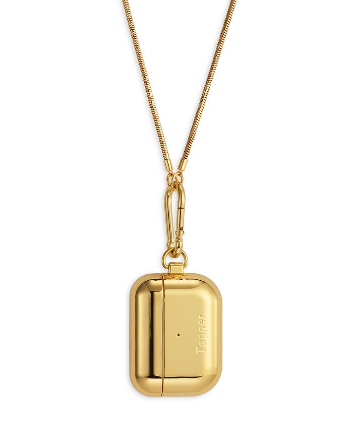 Tapper - Snake Chain Necklace Case for AirPods Pro in 18K Gold Plated