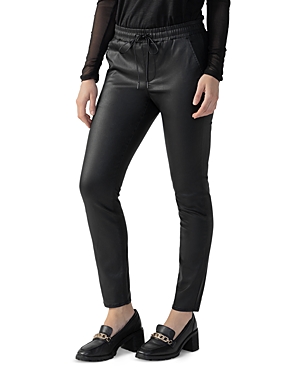 SANCTUARY HAYDEN PULL ON FAUX LEATHER PANTS