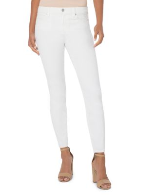 Liverpool Los Angeles - Piper High Rise Ankle Skinny Jeans in Porcelain