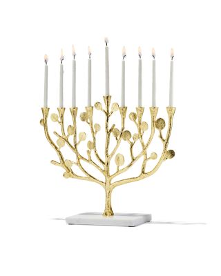 Botanical Leaf Menorah