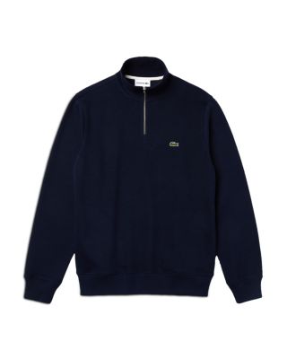 Classic Fit Mock Neck Quarter Zip Pullover
