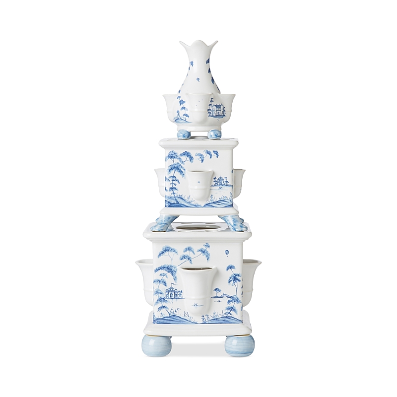 Juliska Country Estate Delft Blue Tulipiere In Delft Blue
