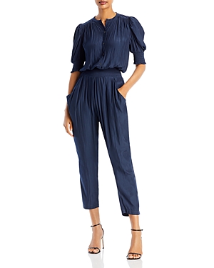 Shop Ramy Brook Tracey Jumpsuit In Navy