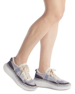 Women's Nama Woven Platform Low Top Sneakers