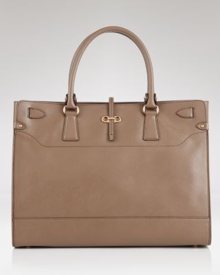 briana leather tote