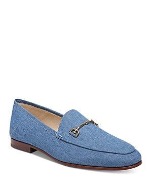 Sam Edelman Loraine Bit Loafer Washed Indigo In Washed Indigo