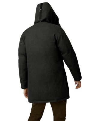 Langford Hooded Wool Blend Down Parka