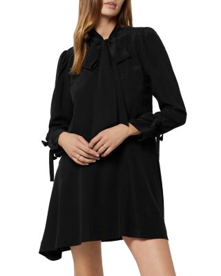 joie black silk dress The Novella Dress in Red Plaid | Women's Dresses