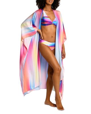 open front swim cover up