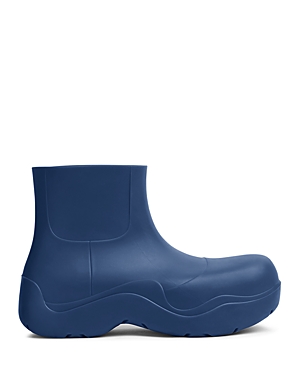 BOTTEGA VENETA MEN'S PUDDLE RAIN BOOTS