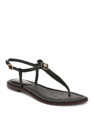 Sam Edelman Gigi Signet Sandal In Black