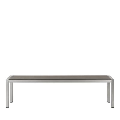 Shore Outdoor Patio Aluminum Bench