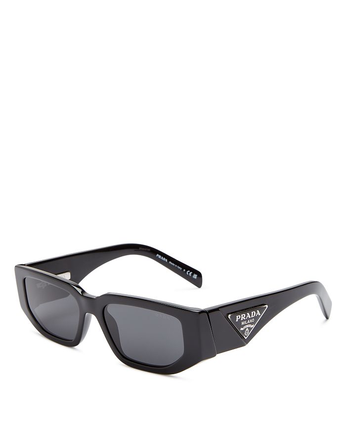 Prada Symbole Rectangular Sunglasses, 54mm | Bloomingdale's