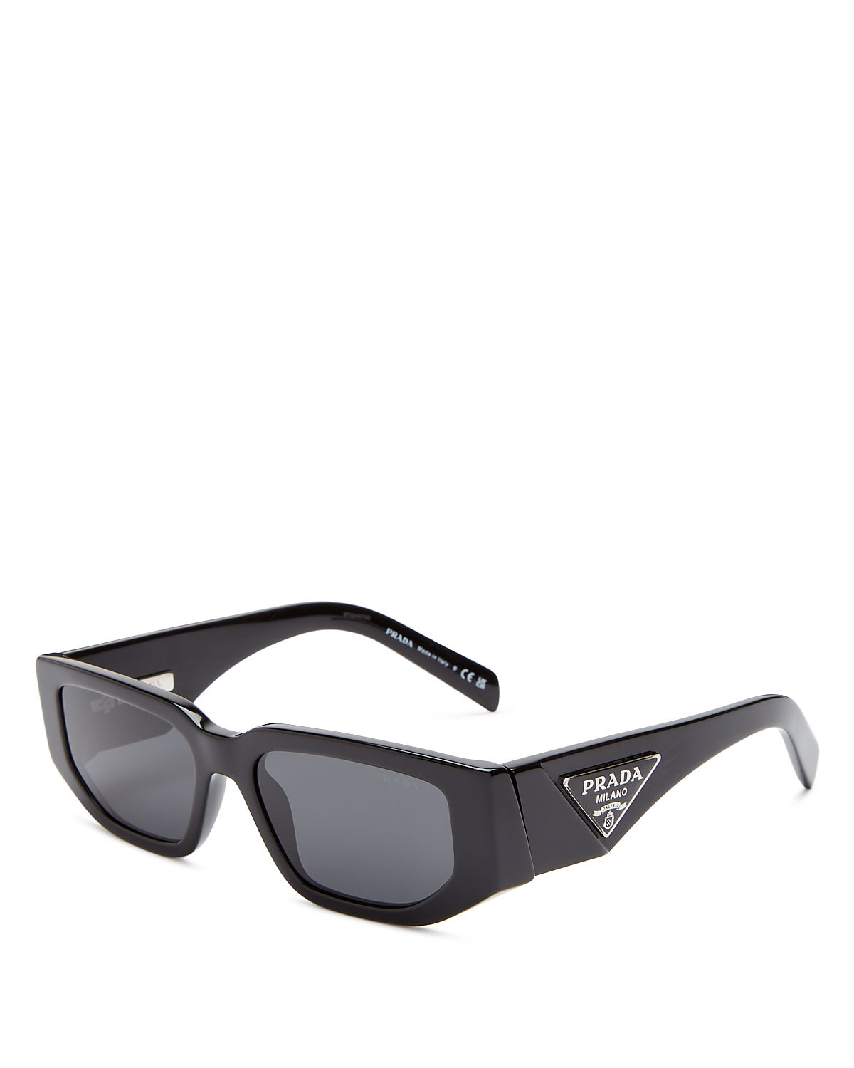 Prada Symbole Rectangular Sunglasses, 54mm