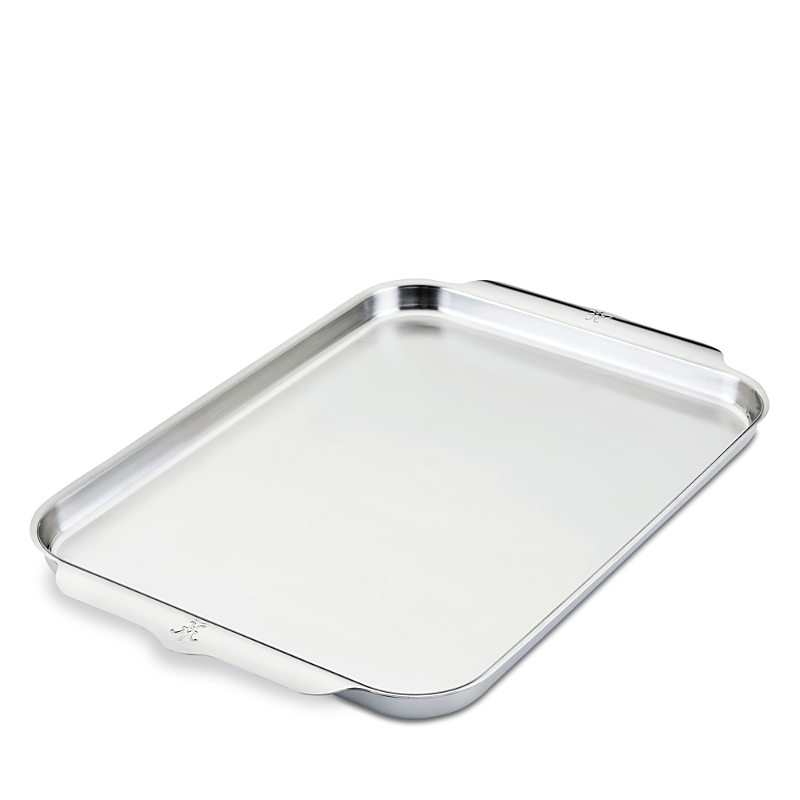 Hestan Ovenbond 13 X 18 Tri-ply Clad Stainless Steel Half Sheet Pan In Silver