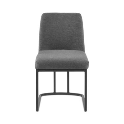  Amplify Sled Base Upholstered Fabric Dining Side Chair