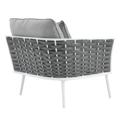 Stance Outdoor Patio Aluminum Left-Facing Armchair