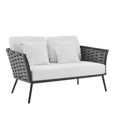 Stance Outdoor Patio Aluminum Loveseat