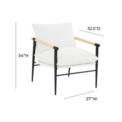 Cali Performance Fabric Accent Chair