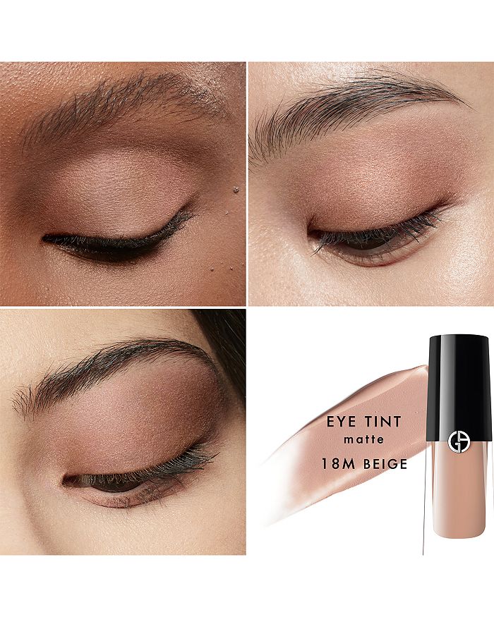 Shop Armani Beauty Eye Tint Long-lasting Liquid Eyeshadow In 18m Beige (cool Beige Matte - Matte Finish)