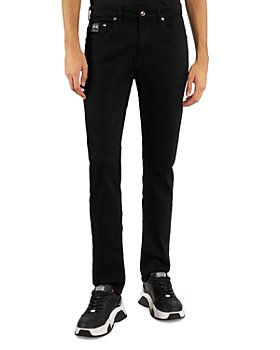 Versace Jeans Couture - Slim Fit Stretch Jeans in Black