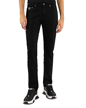 Versace Jeans Couture Slim Fit Stretch Jeans in Black