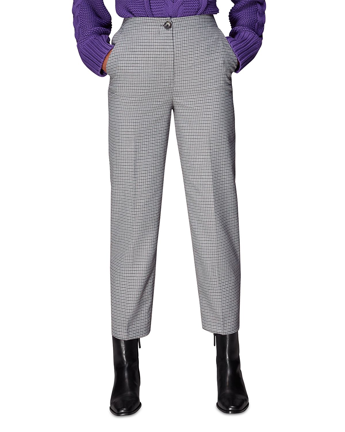 Whistles Lila Check Pants