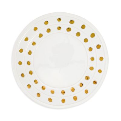 Vietri Medici Gold Pasta Bowl