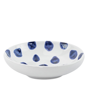 Vietri Santorini Dot Condiment Bowl In Blue