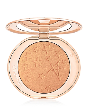 Shop Charlotte Tilbury Hollywood Glow Glide Face Architect Highlighter In Gilded Glow (true Gold)